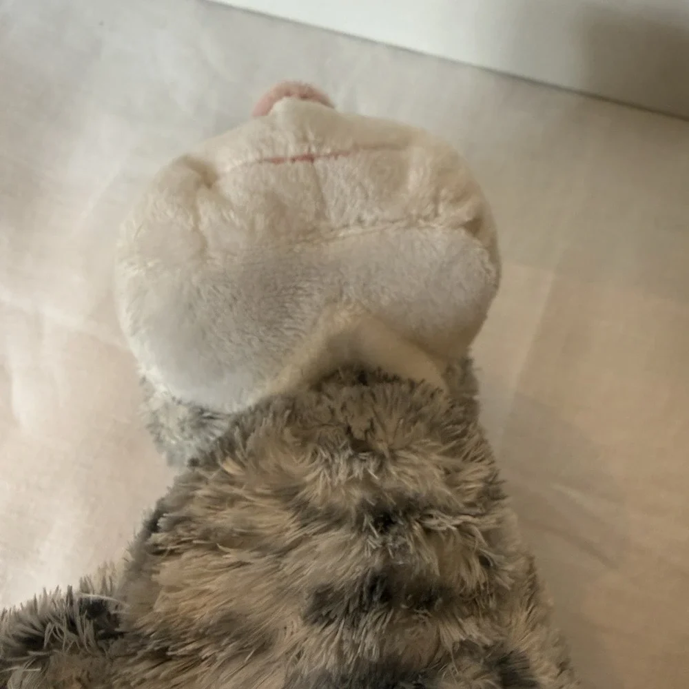 Webkinz Sterling Cheeky Cat HM496 Gray Striped Cat Plush Ganz No Code